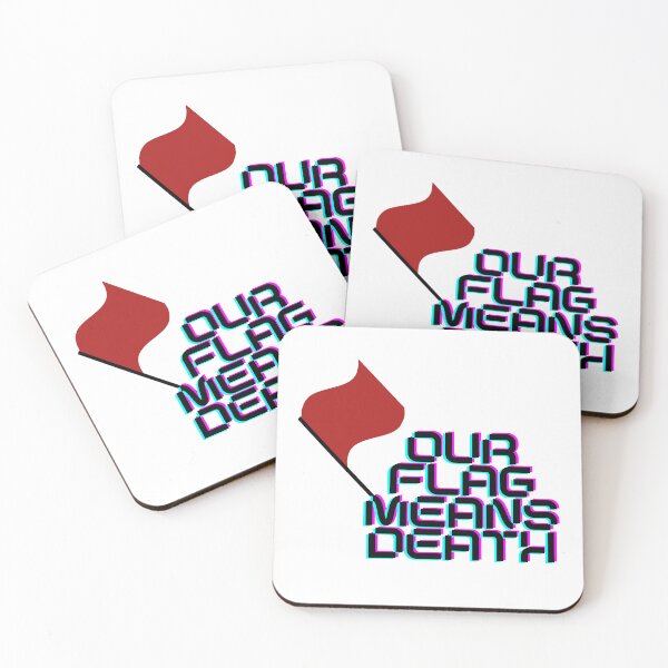 Item preview, our flag means death texted illustration design. designed and sold by Kavi Designs.