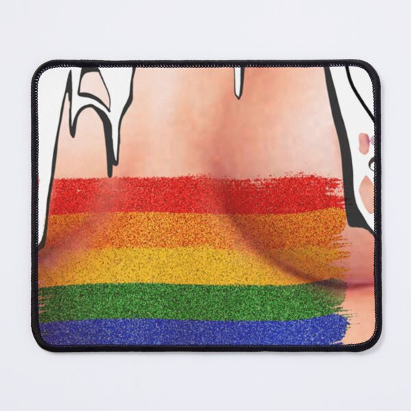 Item preview, LGBT Lesbian Flag Ripped Shirt Design. Ideal Gift for Gay Women or for Anybody Who Wants to Show Sup designed and sold by hawxbsoleyz.