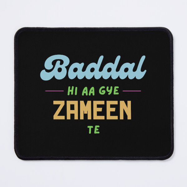 Item preview, Baddal Hi Aa Gye Zameen Te - Punjabi Hip Hop Vibes designed and sold by ThePunjabProjct.