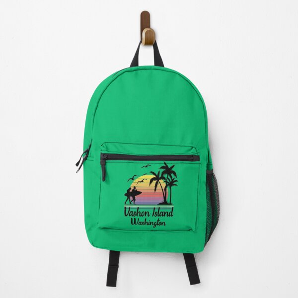 Item preview, Vashon Island Washington Seaside Retro Sunset designed and sold by Home-Spirit.