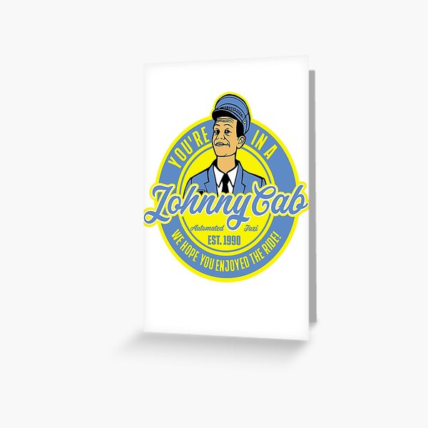 JohnnyCab Greeting Card