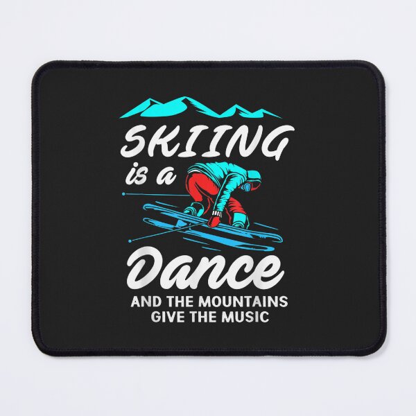 Item preview, Funny skiing TShirt Skiing is a dance for winter sports fan designed and sold by virnmjan.