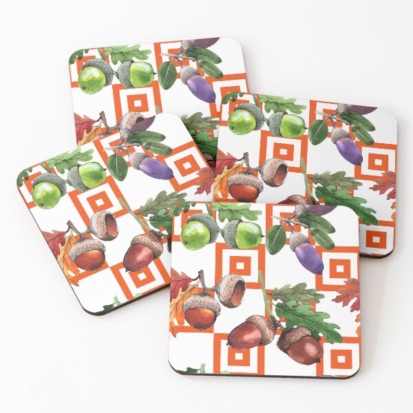 Item preview, Watercolor Painting Hazelnut  Pattern  designed and sold by Saraartwork.
