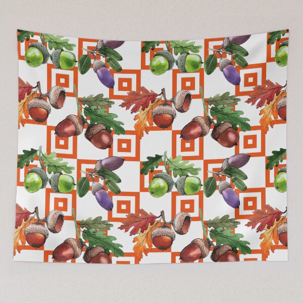 Item preview, Watercolor Painting Hazelnut  Pattern  designed and sold by Saraartwork.