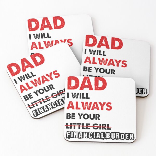 Item preview, Dad i will always be your financial burden mug christmas birthday fathers day present from girl daughter cup designed and sold by DesDirect Store.