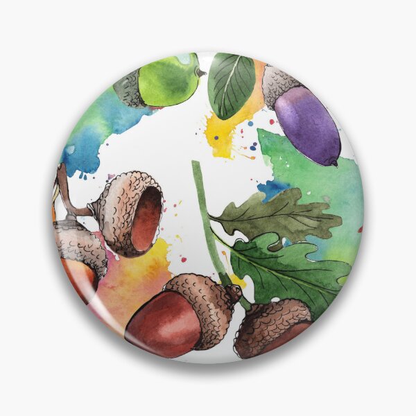 Item preview, Watercolor Painting Hazelnut  Pattern  designed and sold by Saraartwork.