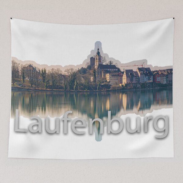 Item preview, skyline of Laufenburg designed and sold by OskiOnTour.