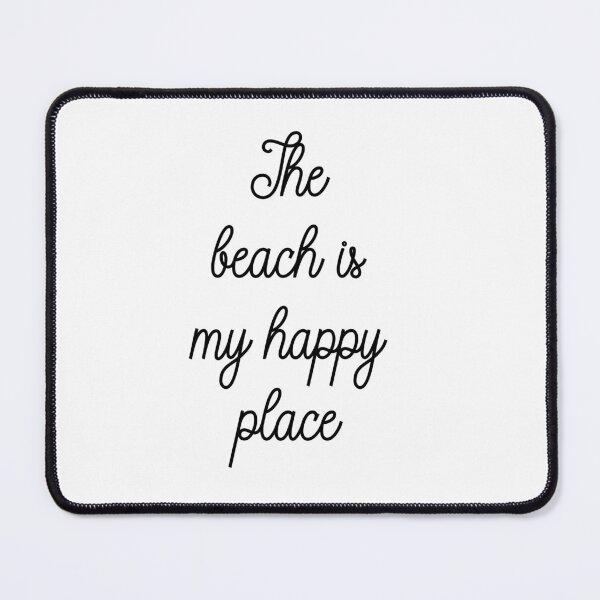 Item preview, The beach is my happy place sand designed and sold by Shifa19.