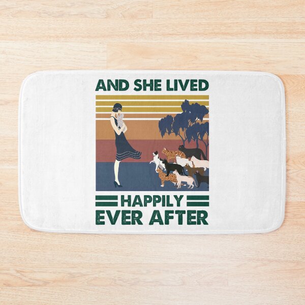 Item preview, Cat And She Lived Happily Ever After designed and sold by DeGeo.