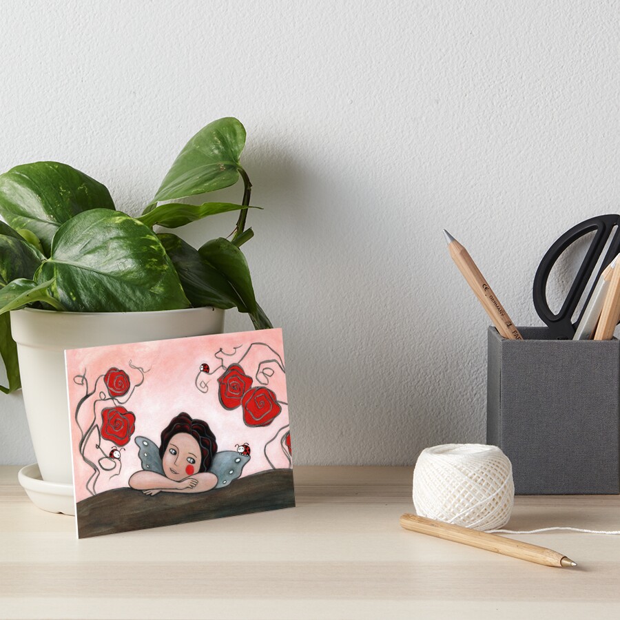 Item preview, Art Board Print designed and sold by LauraBenitezArt.