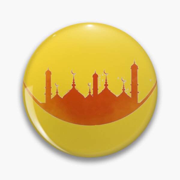 Item preview, Orange mosque design  designed and sold by ESDT.