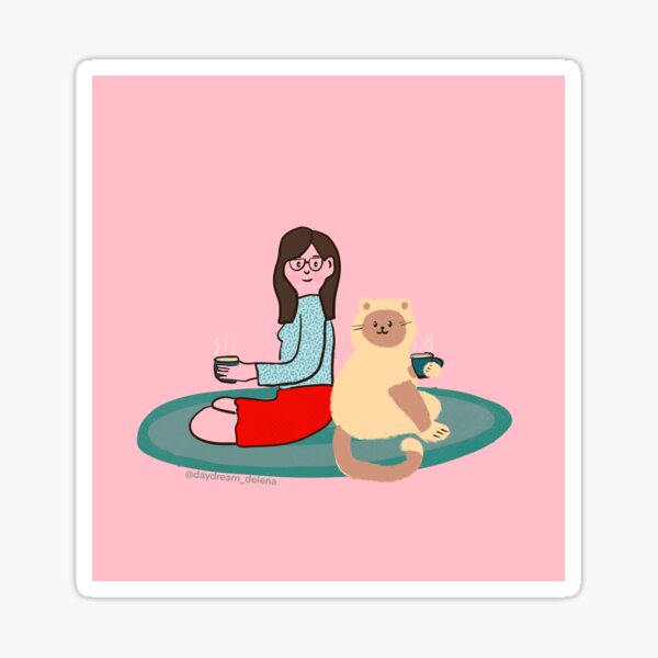 Coffee time Sticker
