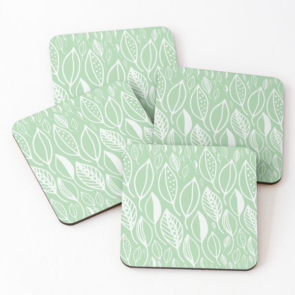 Item preview, Plantas minimalistas verdes, hojas / Diseño de Whros designed and sold by WHROS.