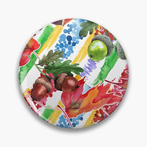 Item preview, Hawaiian Watercolor Painting Hazelnut  Pattern  designed and sold by Saraartwork.