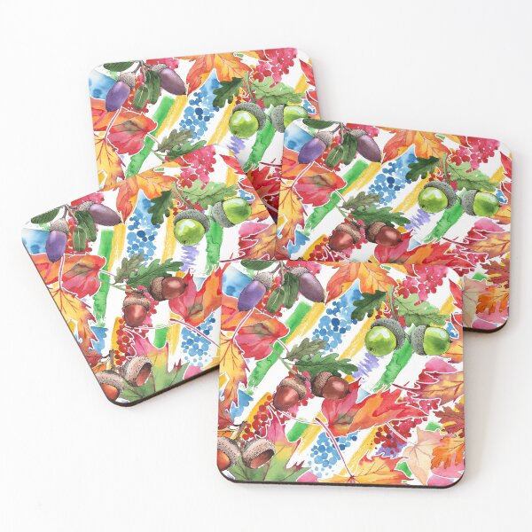 Item preview, Hawaiian Watercolor Painting Hazelnut  Pattern  designed and sold by Saraartwork.