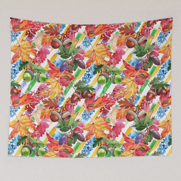 Item preview, Hawaiian Watercolor Painting Hazelnut  Pattern  designed and sold by Saraartwork.