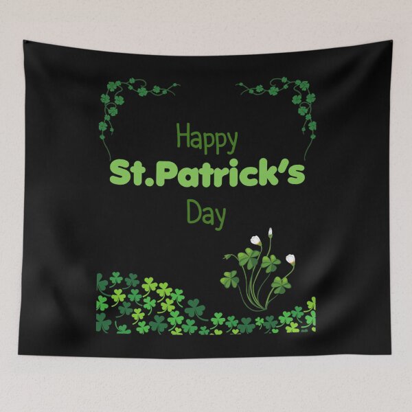 Item preview, Happy st patricks day, with Shamrocks Classic . designed and sold by majbgdronenk.