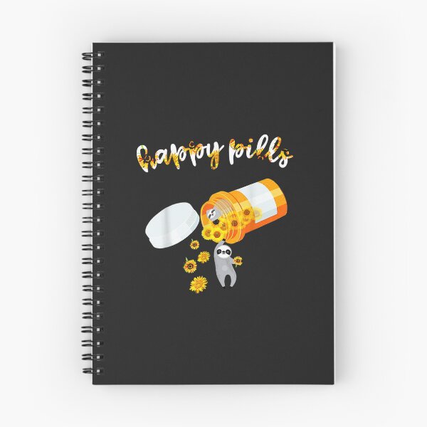 Item preview, Happy sunflower pills Sloth TShirt143 designed and sold by virnmjan.