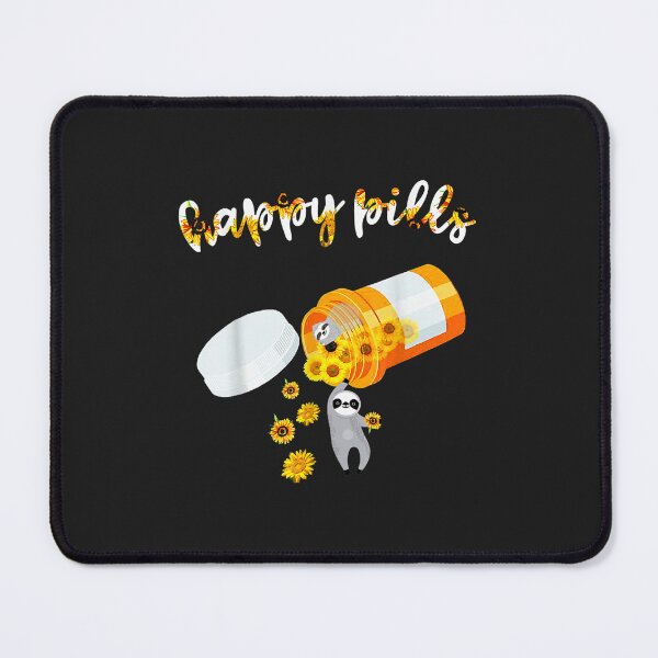 Item preview, Happy sunflower pills Sloth TShirt143 designed and sold by virnmjan.