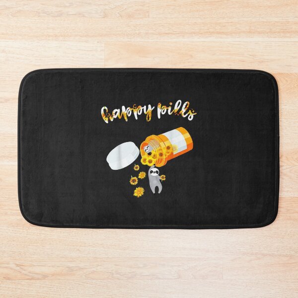 Item preview, Happy sunflower pills Sloth TShirt143 designed and sold by virnmjan.