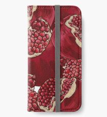 Pomegranate Pattern iPhone Wallet/Case/Skin