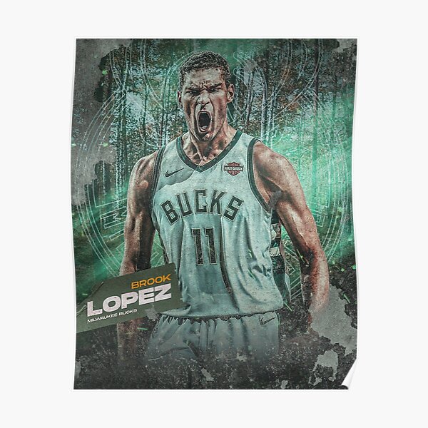 “Brook Lopez” Poster by sadlovestoryx | Redbubble