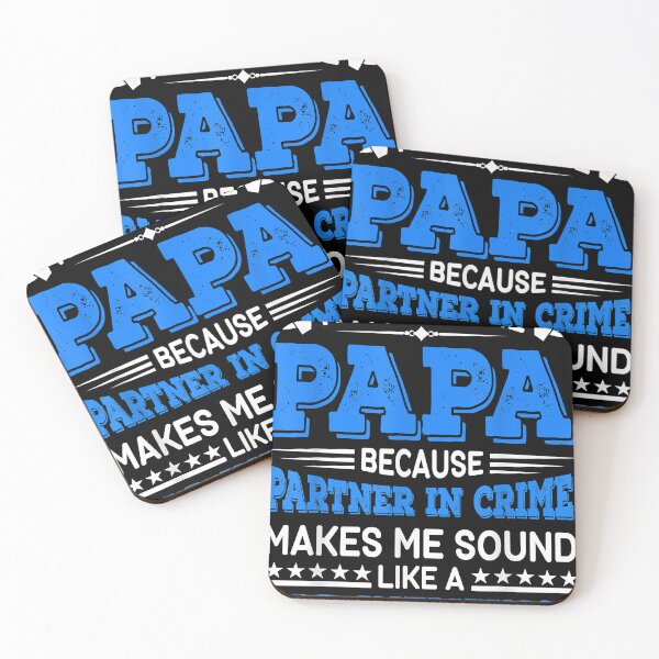 Item preview, They Call Me Papa Because Partner In Crime Fathers Day T-Shirt designed and sold by balonmemcai.