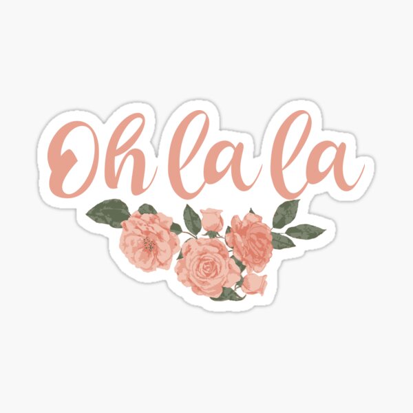 Ooh la la Beer Sticker for Sale by jayaSL