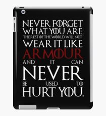Wear It Like Armour iPad Case/Skin