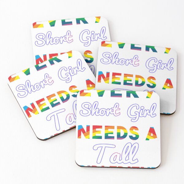 Item preview, LGBT Matching Couple Womens Lesbian Pride Every Short Girl Needs A Tall Girlfriend LGBTQ Love Valent designed and sold by hawxbsoleyz.