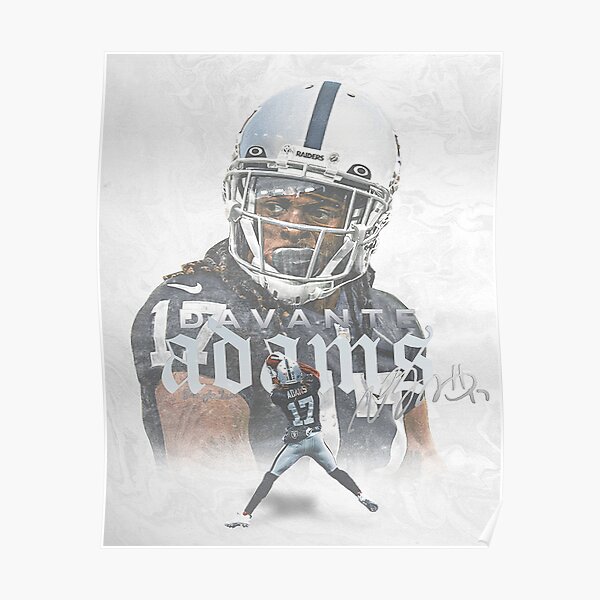 Davante Adams Away Jersey Poster for Sale by designsheaven