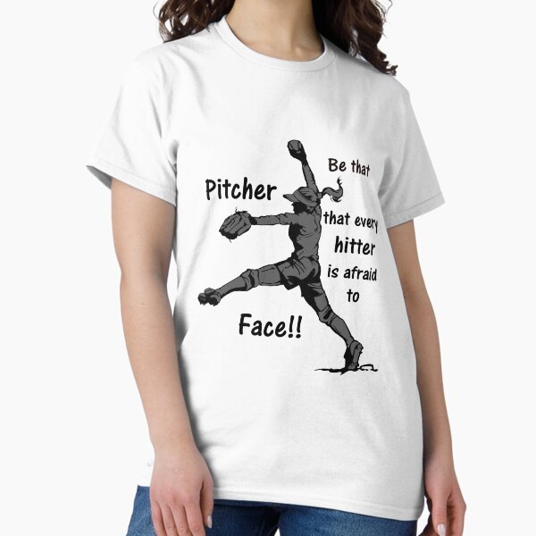 Item preview, Softball Pitcher Be Afraid Hitter designed and sold by gypsyrvtravels.