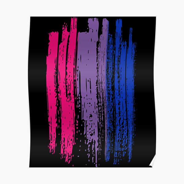 Bisexual Pride Flag Design Lgbt Community Bi Pride Equality Classic Poster For Sale By