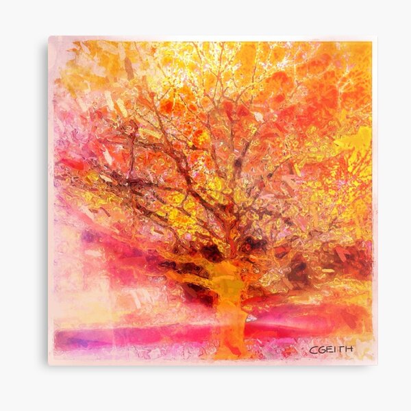 Journey Tree Metal Print