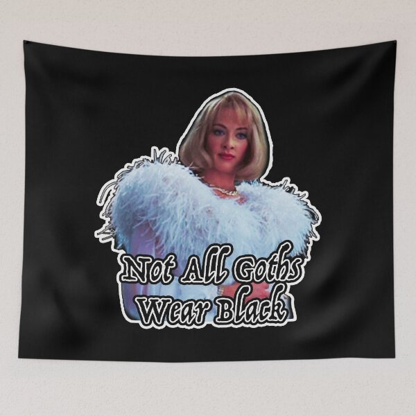Item preview, Debbie Addams: Addams Family Values "Not all goths wear black" designed and sold by Gogmagosh.
