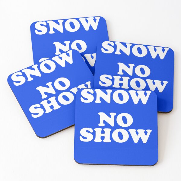 Item preview, No Snow No Show As Worn Classic T-Shirt designed and sold by JennifMaier.