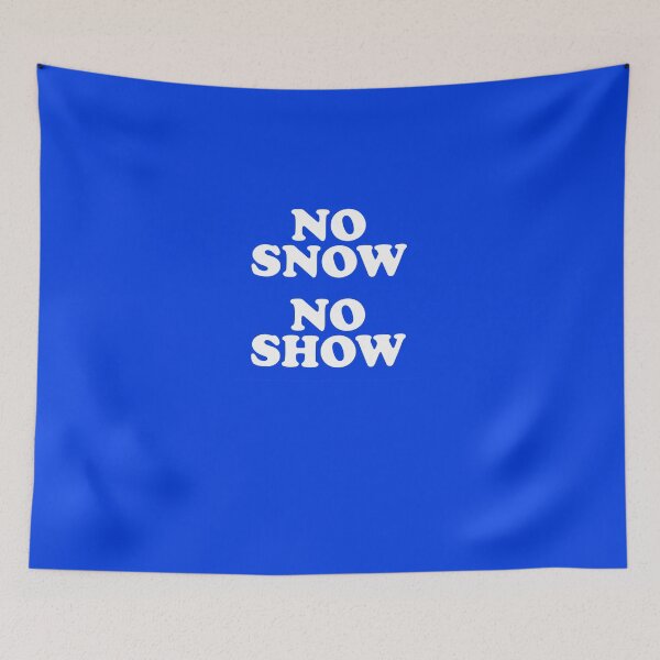 Item preview, No Snow No Show As Worn Classic T-Shirt designed and sold by JennifMaier.