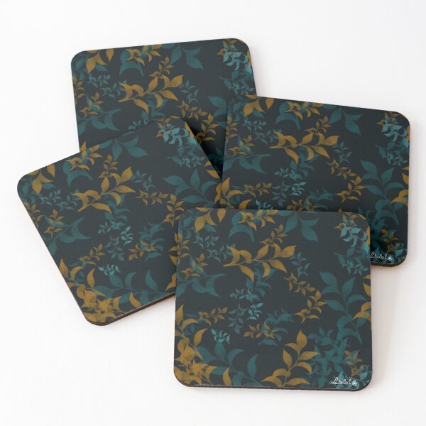 Item preview, Leaves pattern designed and sold by Lubilul-.