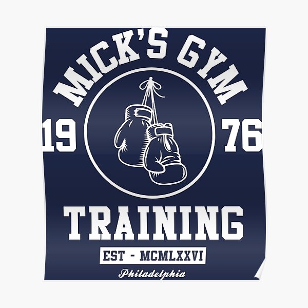 Micks Fitnessstudio Poster