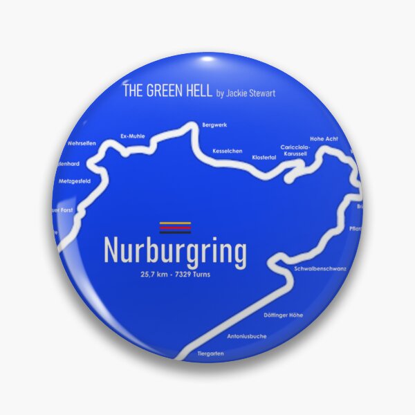 Item preview, Nurburgring Classic T-Shirt designed and sold by HolgBernhard.