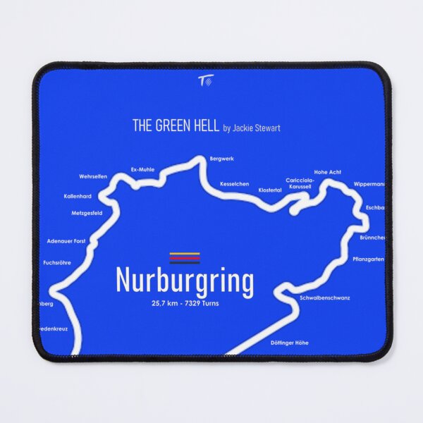 Item preview, Nurburgring Classic T-Shirt designed and sold by HolgBernhard.