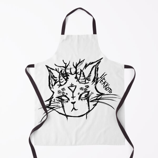 Item preview, tattoo design, tattoo cat, demon cat, cat design designed and sold by Hekkoto.