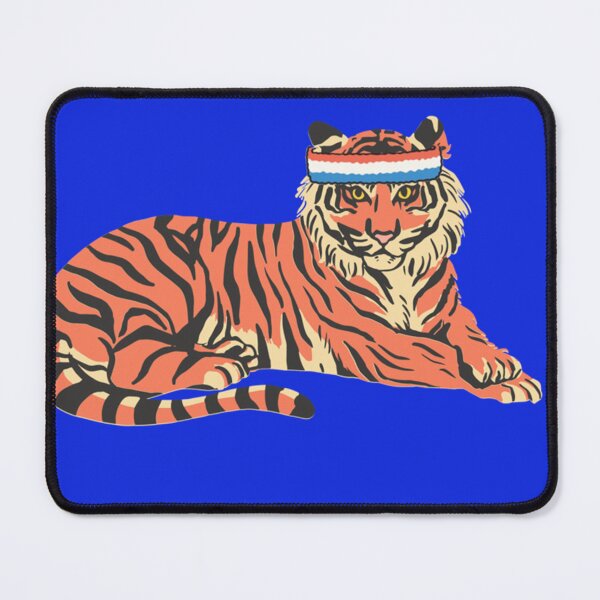 Item preview, Tiger Wearing a Sweatband Classic T-Shirt designed and sold by ArthuaRosenau.