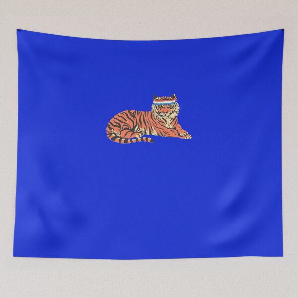 Item preview, Tiger Wearing a Sweatband Classic T-Shirt designed and sold by ArthuaRosenau.