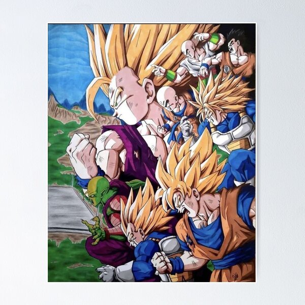 Dragon Ball Z - Cell Saga Poster for Sale by BeeRyeCrafts