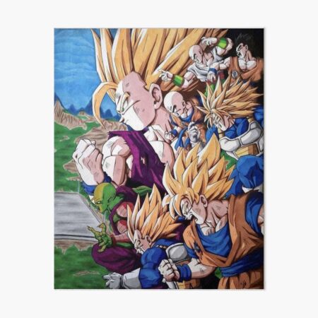 Dragon Ball Z - Cell Saga Postcard for Sale by BeeRyeCrafts