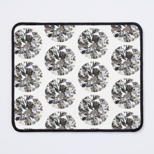 Item preview, Diamond Round Brilliant April Birthstone designed and sold by DigitalGemArt.