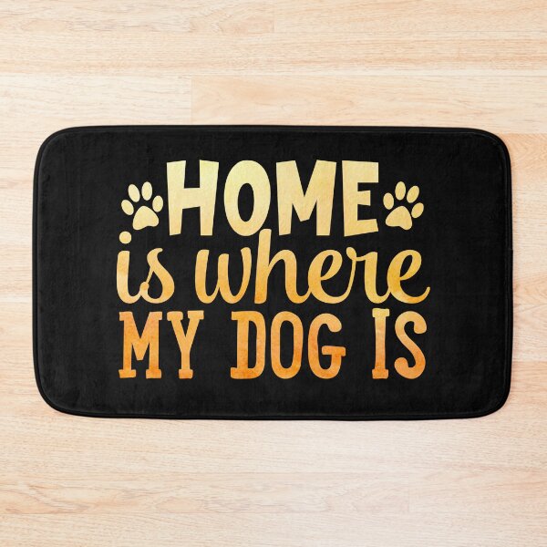 Item preview, home is where my dog ,gift with dog designed and sold by lapolonaise.
