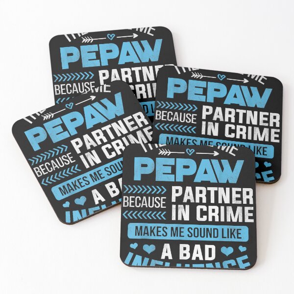 Item preview, They Call Me Pepaw Because Partner In Crime Fathers Day T-Shirt designed and sold by balonmemcai.