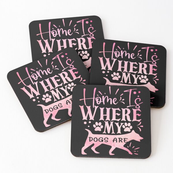Item preview, home is where my dog ,gift with dog designed and sold by lapolonaise.